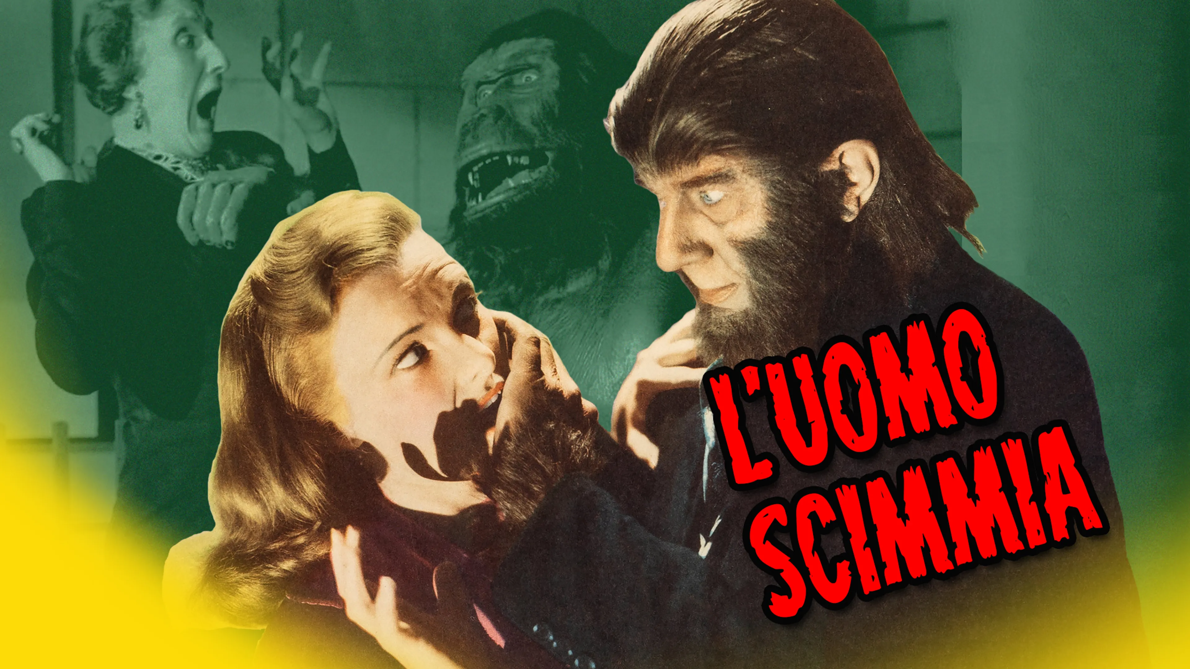L'uomo Scimmia poster